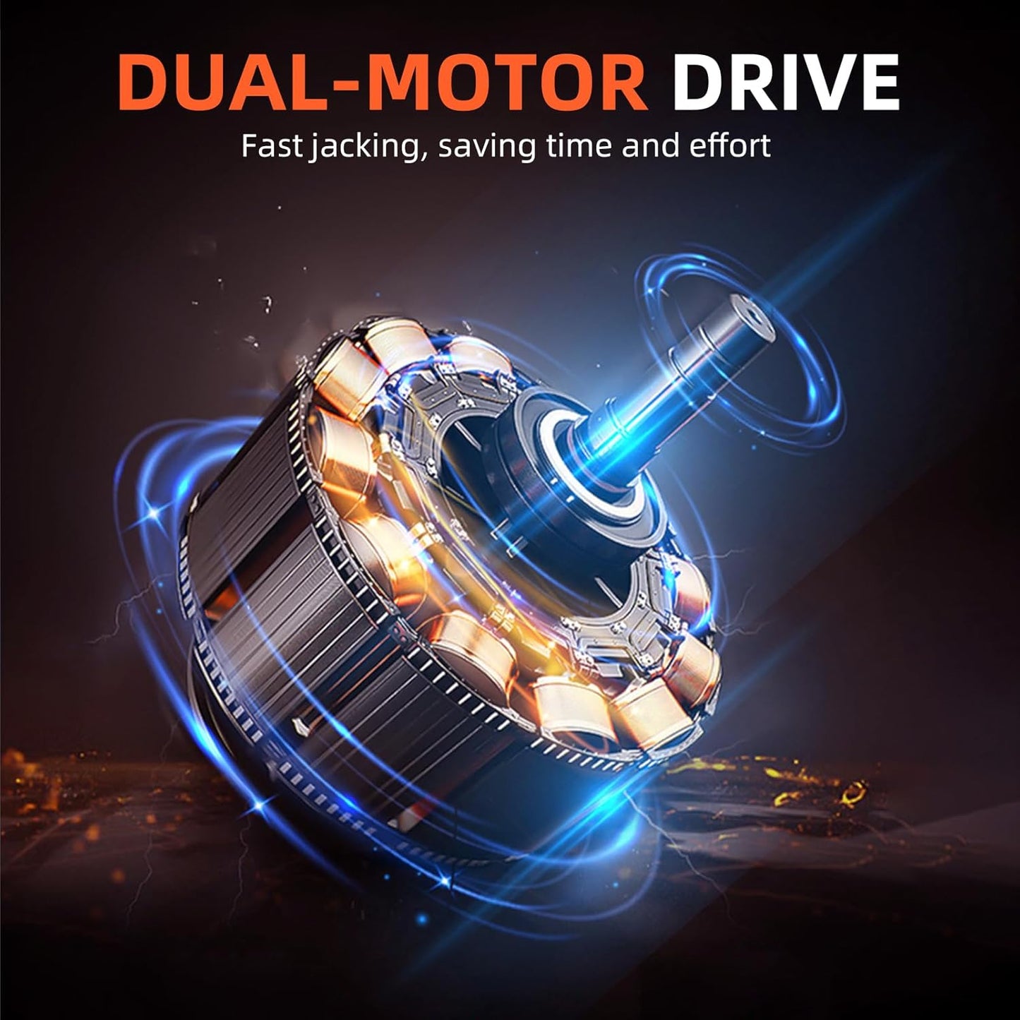 Automatic Car Jack 12V – Powerful 4-in-1 Emergency Tool