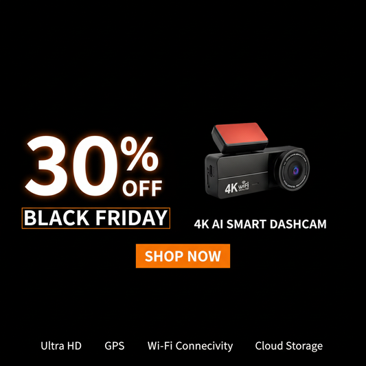 Black Friday 4K Dashcam Banner